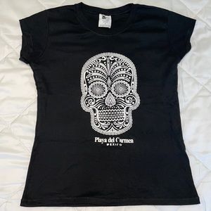 Cinco de Mayo Skull shirt! Playa Del Carmen Mexico